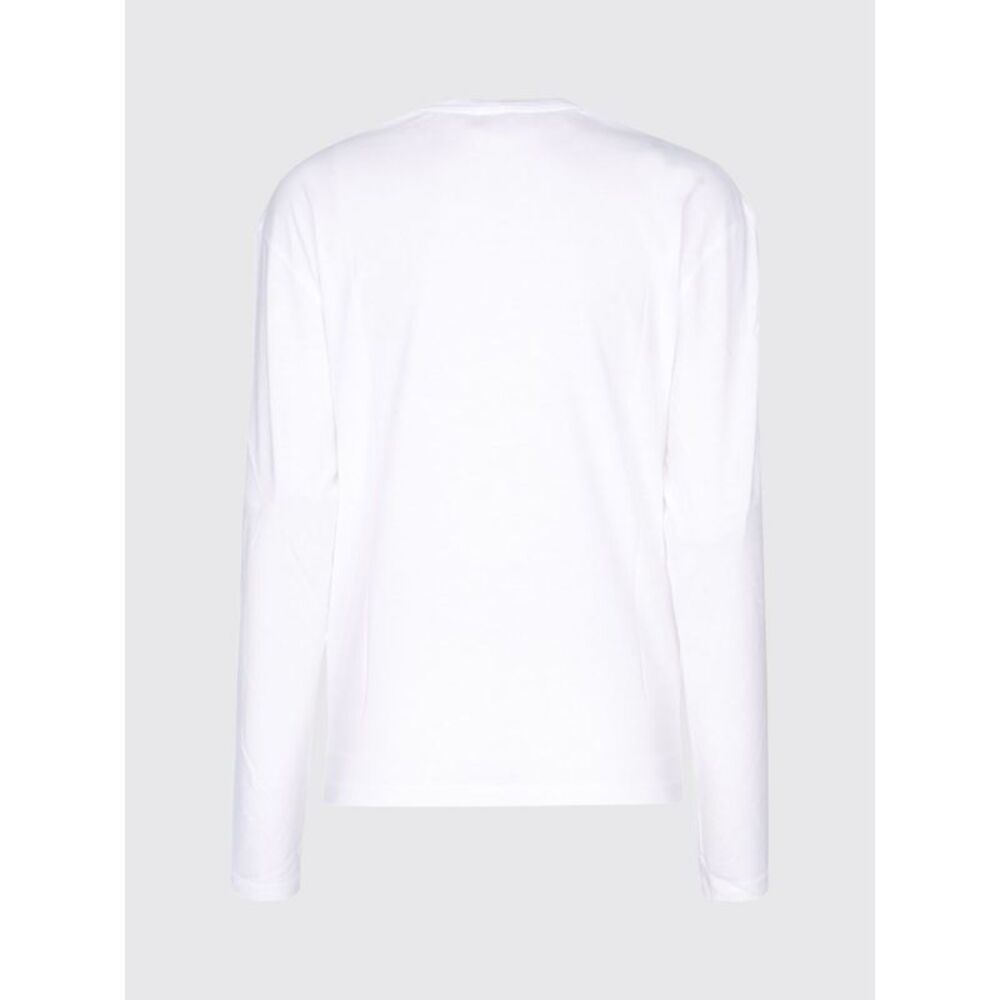 Toteme Women Toteme Long-Sleeved T-Shirt In Lyocell And Cotton Blend - Picture 3 of 4